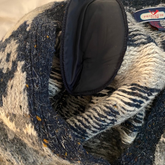 Princeton Club Women’s Acrylic/Wool Button Up Sweater w/ Shoulder Pads - Size M - Picture 7 of 7